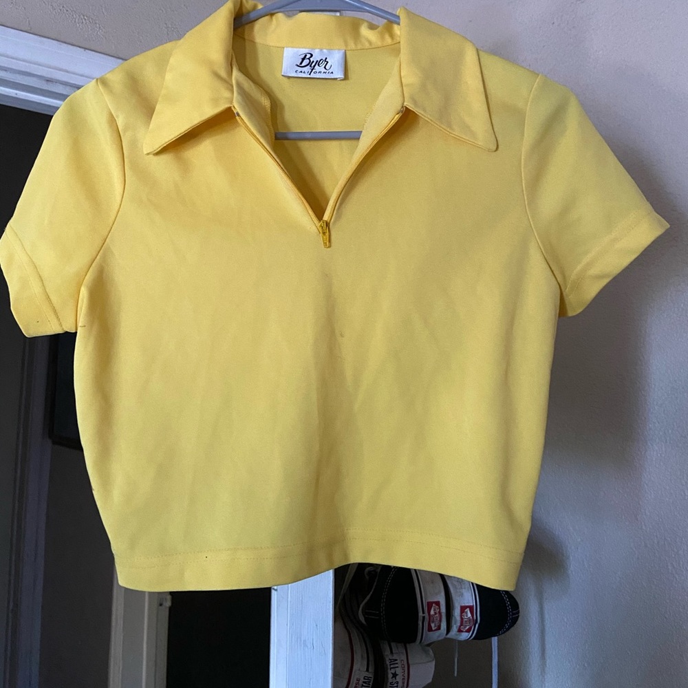 vintage crop top